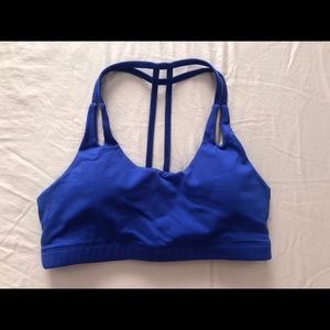 Montiel Activewear Teardrop Bra Royal Blue S